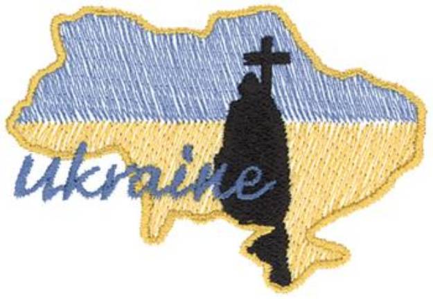 Picture of Ukraine Logo Machine Embroidery Design