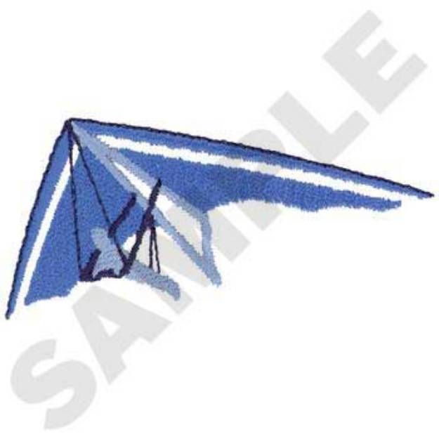 Picture of Hang Glider Logo Machine Embroidery Design