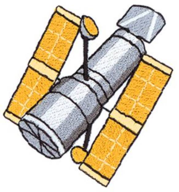 Picture of Hubble Space Telescope Machine Embroidery Design