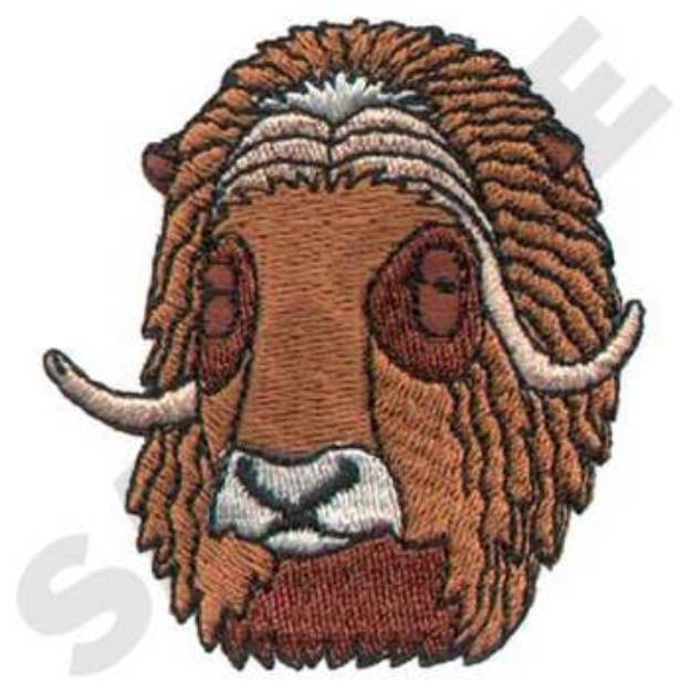 Picture of Musk Ox Machine Embroidery Design