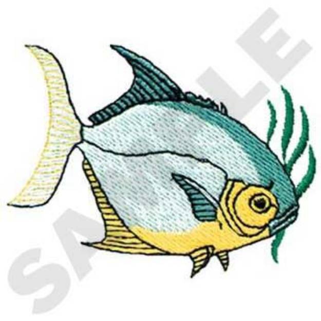 Picture of Pompano Machine Embroidery Design