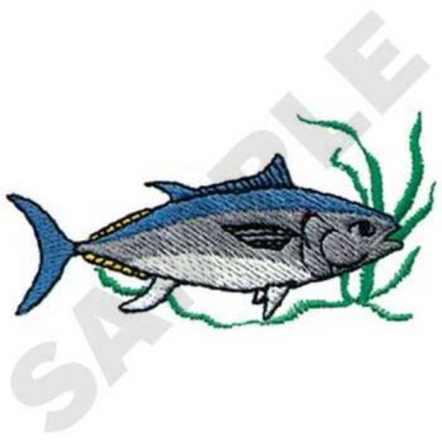 Picture of Bluefin Tuna Machine Embroidery Design