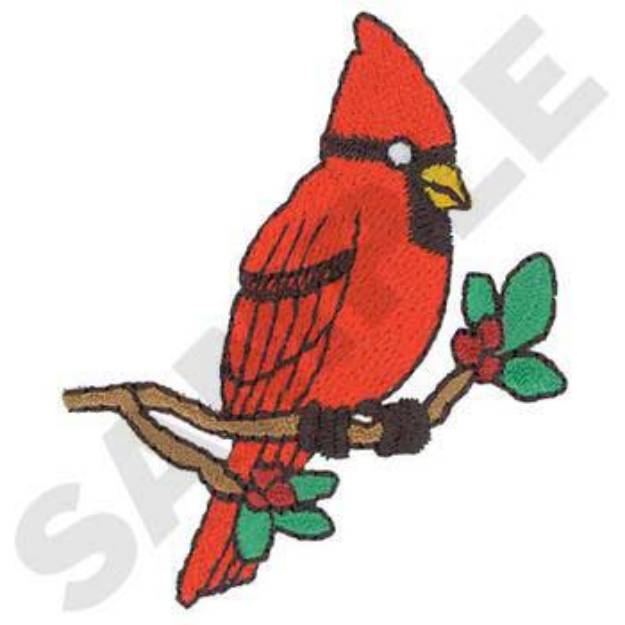 Picture of Cardinal Machine Embroidery Design