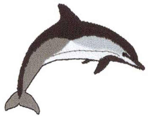 Picture of Dolphin Machine Embroidery Design