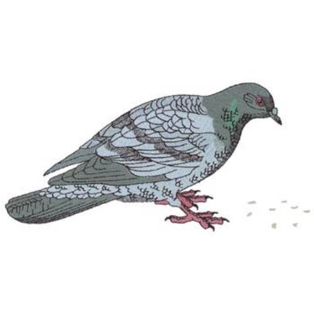 Picture of Pigeon Machine Embroidery Design