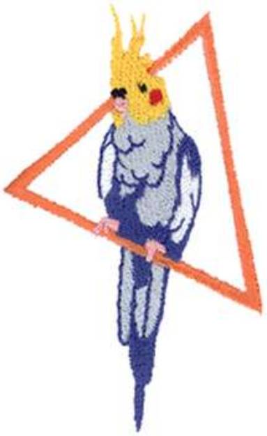 Picture of Cockatiel Machine Embroidery Design