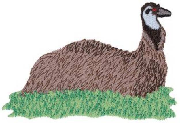 Picture of Emu Machine Embroidery Design