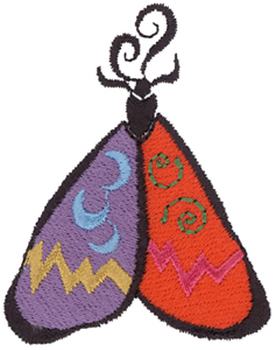 Moth Machine Embroidery Design