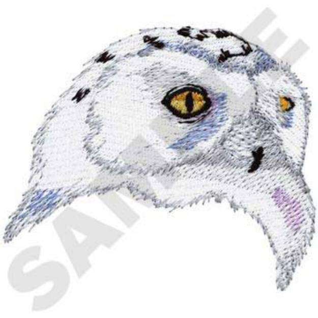 Picture of Snowy Owl Machine Embroidery Design