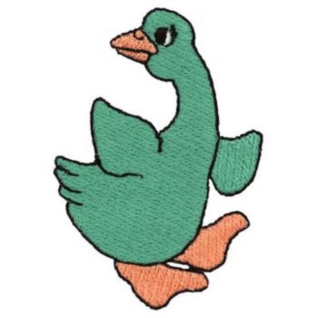 Picture of Goose Machine Embroidery Design