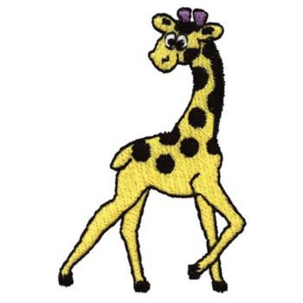 Picture of Giraffe Machine Embroidery Design