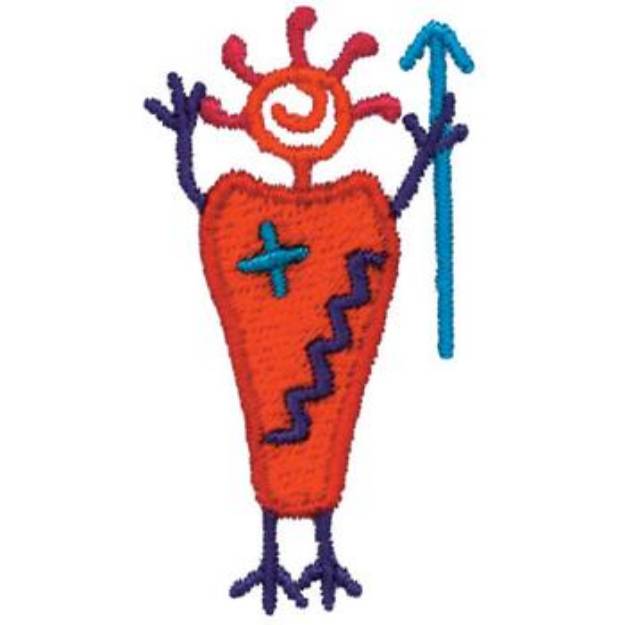 Picture of Shaman Machine Embroidery Design