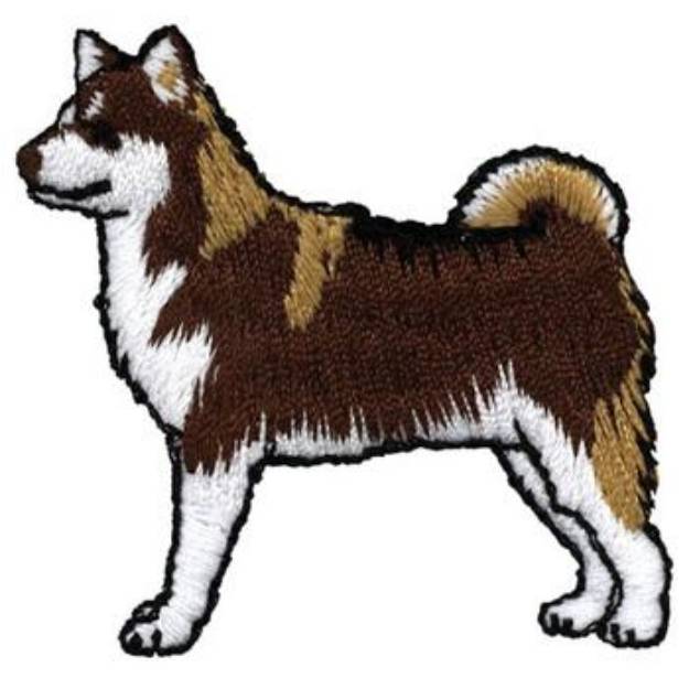 Picture of Alaskan Malamute Machine Embroidery Design