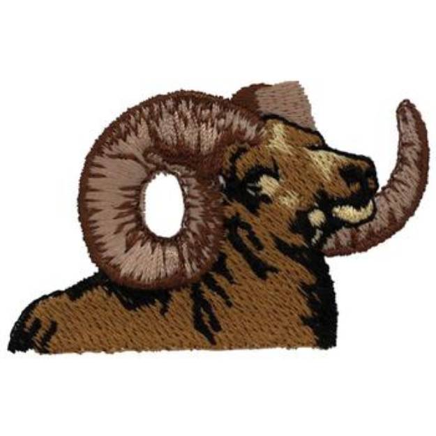 Picture of Ram Machine Embroidery Design