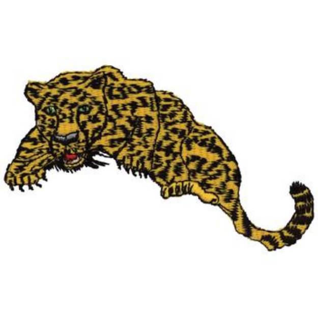 Picture of Leopard Machine Embroidery Design