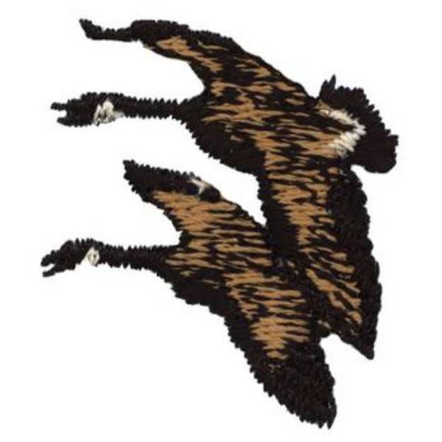 Picture of Canada Geese Machine Embroidery Design