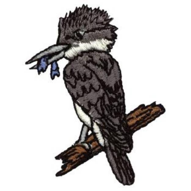 Picture of Kingfisher Machine Embroidery Design