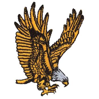 Eagle Flying Machine Embroidery Design