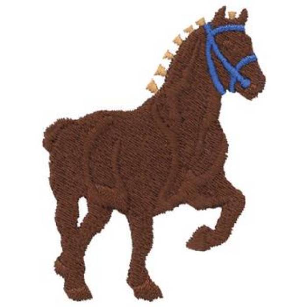 Picture of Prancing Horse Machine Embroidery Design