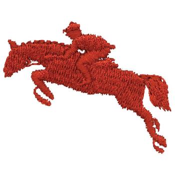 Jump Horse Machine Embroidery Design