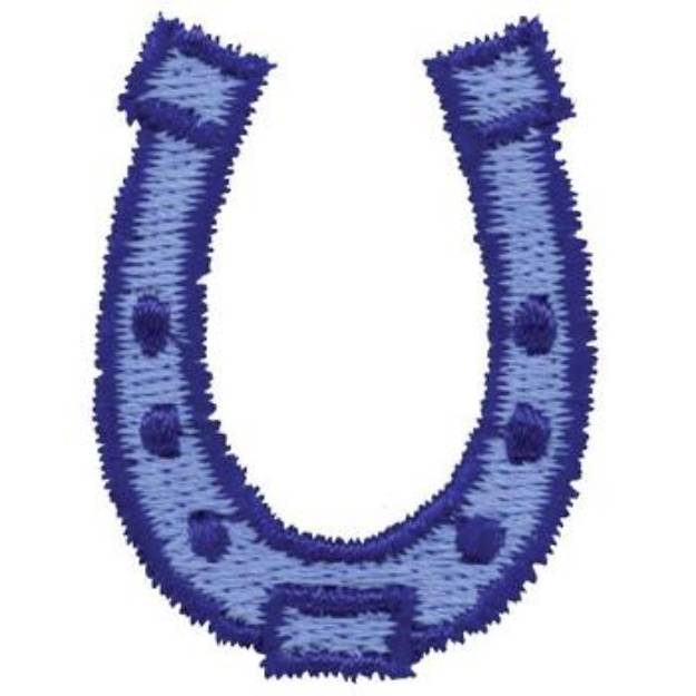 Picture of Horseshoe Machine Embroidery Design