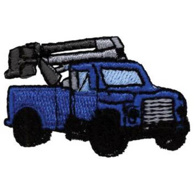 Picture of Bucket Truck Machine Embroidery Design