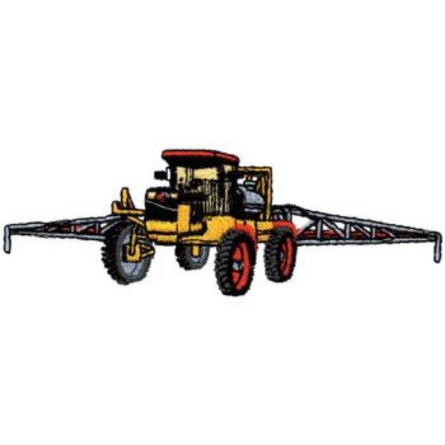 Picture of Field Sprayer Machine Embroidery Design