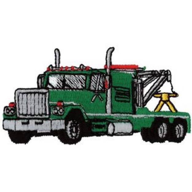 Picture of Tow Truck Machine Embroidery Design