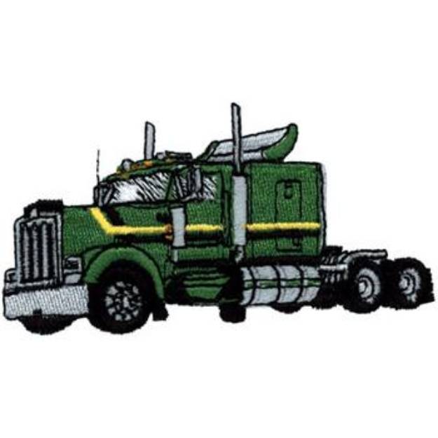 Picture of Sleeper Cab Machine Embroidery Design