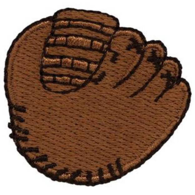 Picture of Baseball Mitt Machine Embroidery Design