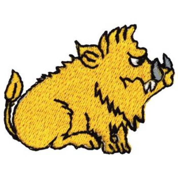 Picture of Hog Machine Embroidery Design