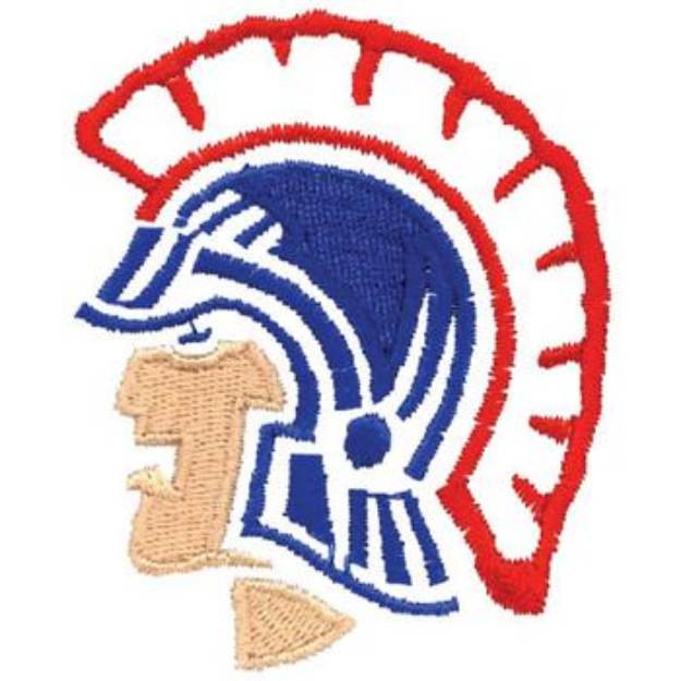 Trojan Outline Machine Embroidery Design | Embroidery Library at ...