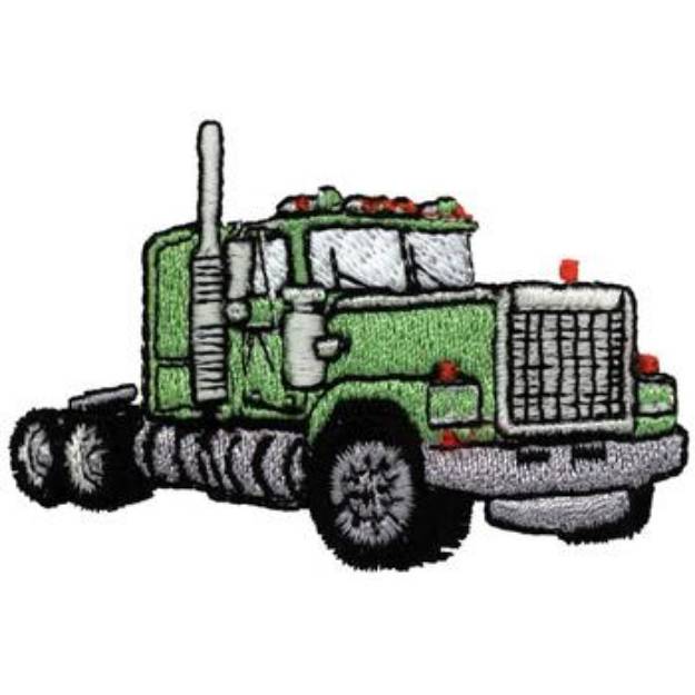 Picture of Diesel Truck Machine Embroidery Design