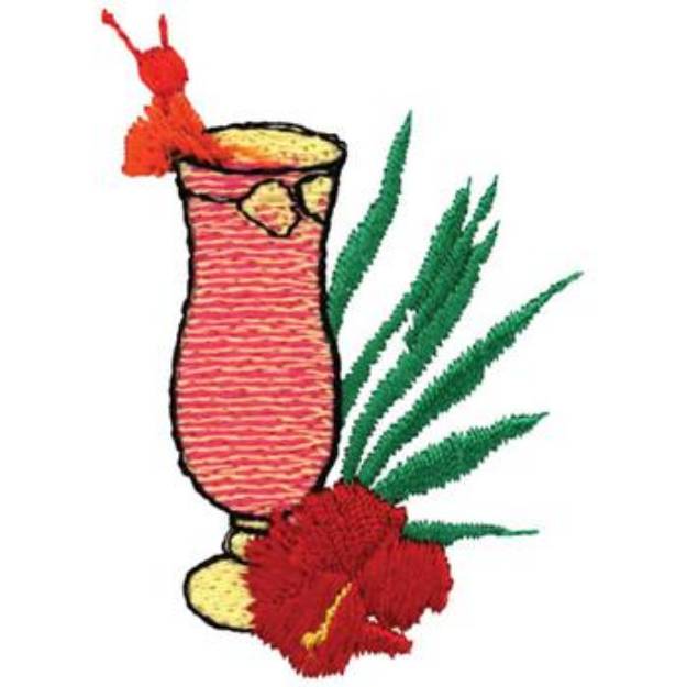 Picture of Cocktail Machine Embroidery Design