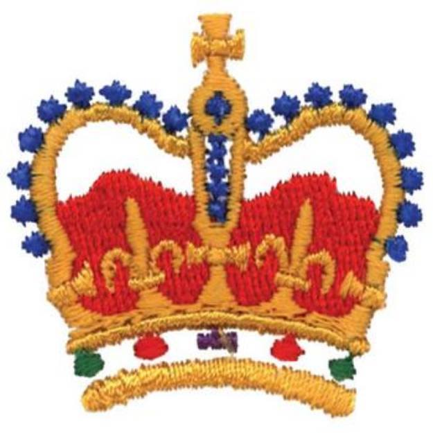 Picture of Royal Crown Machine Embroidery Design