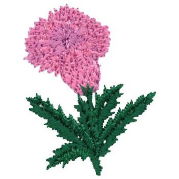 Picture of Thistle Machine Embroidery Design