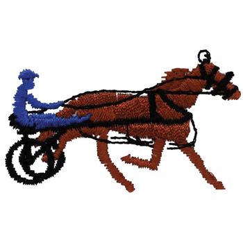 Harness Racer Machine Embroidery Design