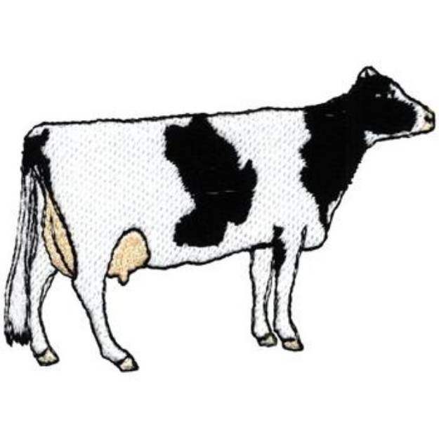 Picture of Dairy Cow Machine Embroidery Design