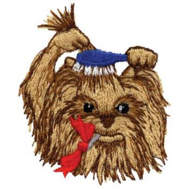 Picture of Dog Grooming Logo Machine Embroidery Design