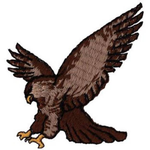 Picture of Falcon Machine Embroidery Design