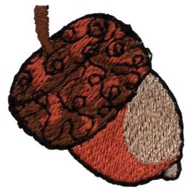 Picture of Acorn Machine Embroidery Design