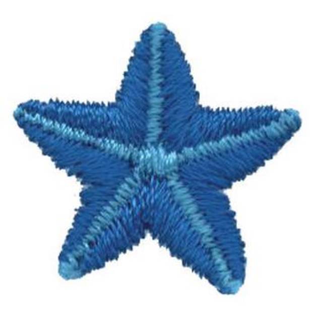 Picture of Starfish Machine Embroidery Design