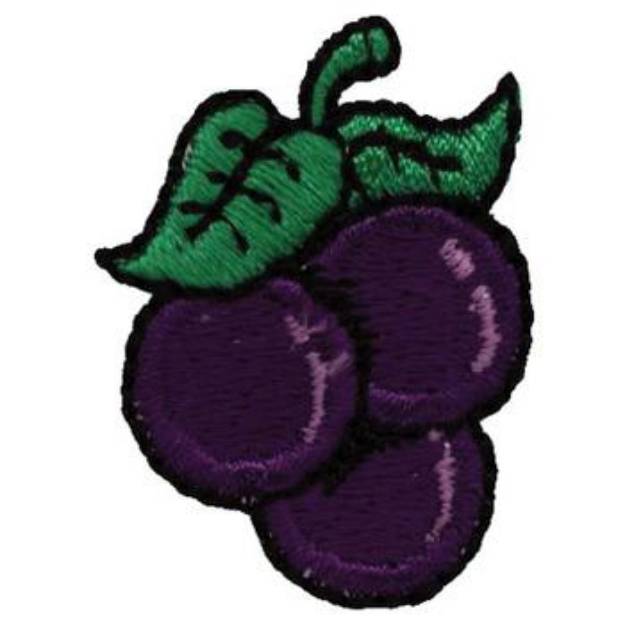 Picture of Grapes Machine Embroidery Design