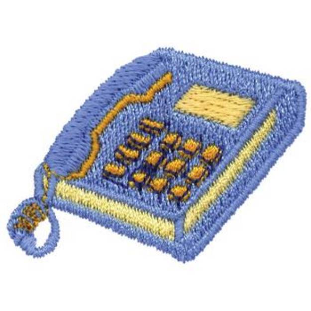 Picture of Telephone Machine Embroidery Design