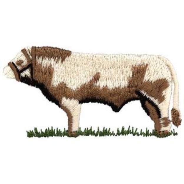 Picture of Bull Machine Embroidery Design