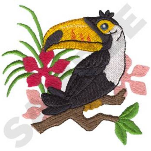 Picture of Toucan Machine Embroidery Design