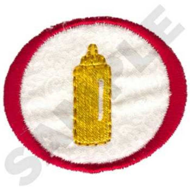 Picture of Mustard Applique Machine Embroidery Design