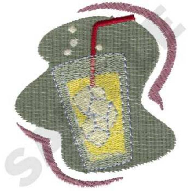 Picture of Cool Drink Machine Embroidery Design