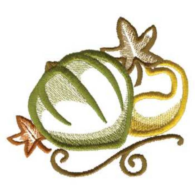 Picture of Gourds Machine Embroidery Design