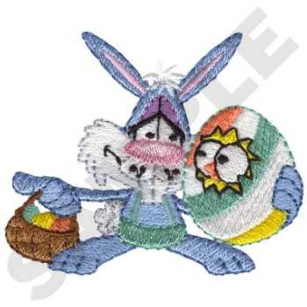 Picture of Easter Friends Machine Embroidery Design